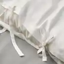 Bild 2 von KRITSUGA Bettwäsche-Set, 2-teilig, weiß 155x220/80x80 cm