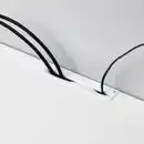 Bild 4 von BESTÅ TV-Bank, weiß/Hammarsmed beige 180x42x39 cm