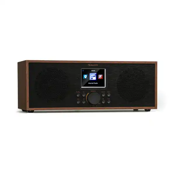 Bild 1 von Silver Star Stereo Internet DAB+/UKW Radio BT USB App-Steuerung Holz