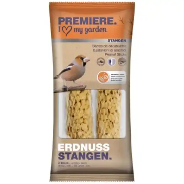 Bild 1 von PREMIERE Erdnuss-Stangen 2 Stk 200g