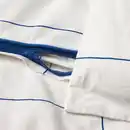 Bild 4 von BREDVECKLARE Bettwäsche-Set, 3-teilig, weiß blau/Karo 240x220/80x80 cm