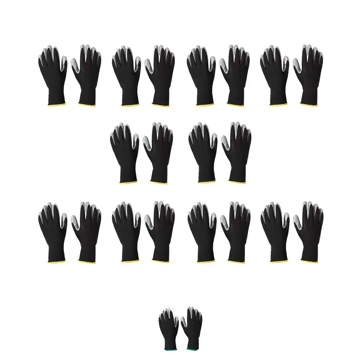 Bild 1 von TOPCRAFT Damen oder Herren Arbeitshandschuhe, 10er-Packung