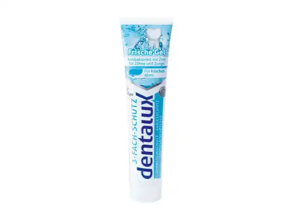 Bild 1 von Dentalux Zahncreme Frische Gel,  125 ml