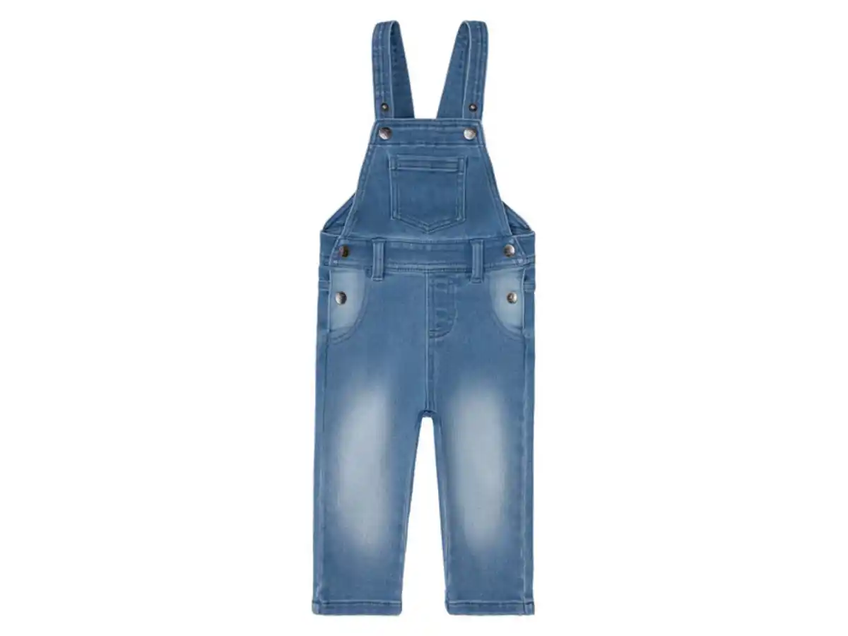 Bild 4 von lupilu® Baby Latzhose Sweatdenim, mit Bio-Baumwolle