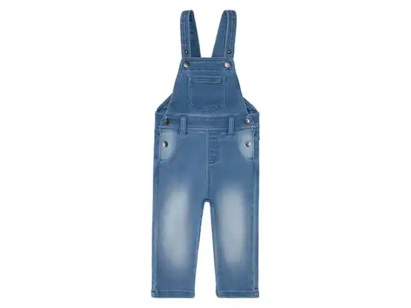Bild 4 von lupilu® Baby Latzhose Sweatdenim, mit Bio-Baumwolle