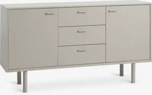 Bild 1 von Sideboard BELLELUND 2 Türen 3 Schubladen beige