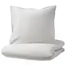 Bild 1 von BERGPALM Bettwäsche-Set, 2-teilig, grau/Streifen 140x200/80x80 cm