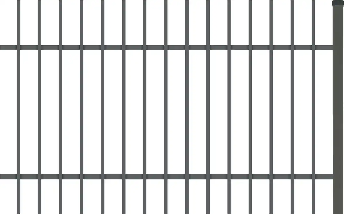 Bild 1 von Polbram Erweiterungsset Linus 120 209 cm inkl. Zaunfeld, Pfosten und Halterung