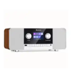 Connect 120 MKII Internetradio Bluetooth WLAN DAB/DAB+ USB AUX Walnuss