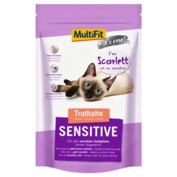 Bild 1 von MultiFit It's Me Scarlett Sensitive Truthahn 750 g