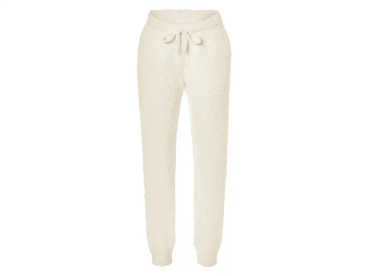 Bild 2 von esmara® Damen Plüschhose, mit elastischem Gummizugbund