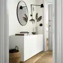 Bild 3 von BESTÅ Schrankkombination für Wandmontage, weiß/Lappviken weiß 180x42x64 cm