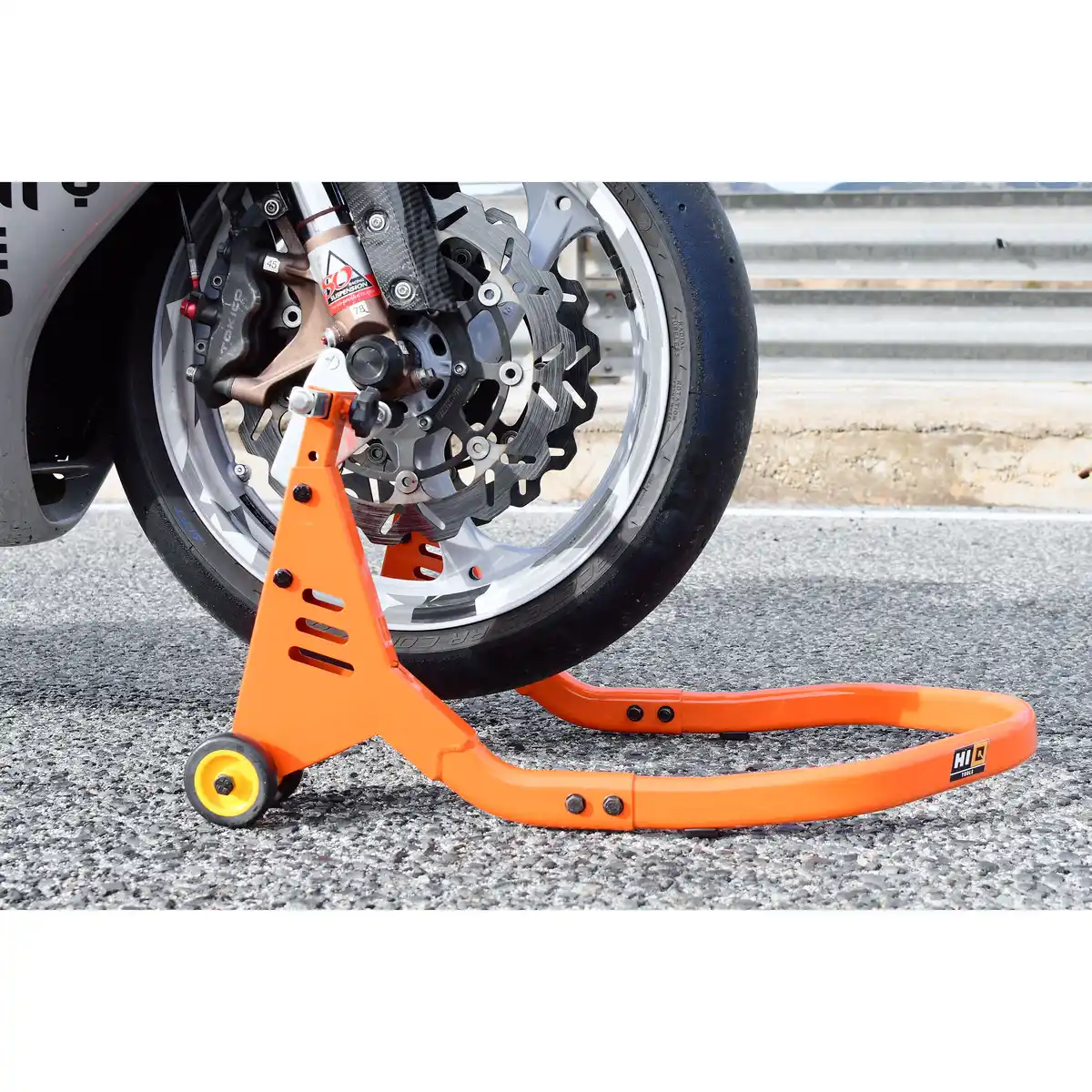 Bild 3 von Hi-Q Tools Montageständer IV vorne orange unter Gabelholme