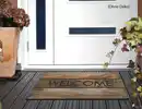 Bild 3 von Fußmatte Welcome Holz