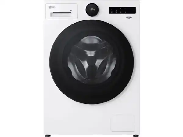 Bild 1 von LG F4WX808YC Serie 8 Waschmaschine (8 kg, 1350 U/Min., A), Essence White