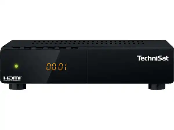 Bild 1 von TECHNISAT HD-S 261 HDTV-Receiver (HDTV, DVB-S, DVB-S2, Schwarz), Schwarz