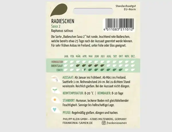 Bild 2 von Radies Saxa