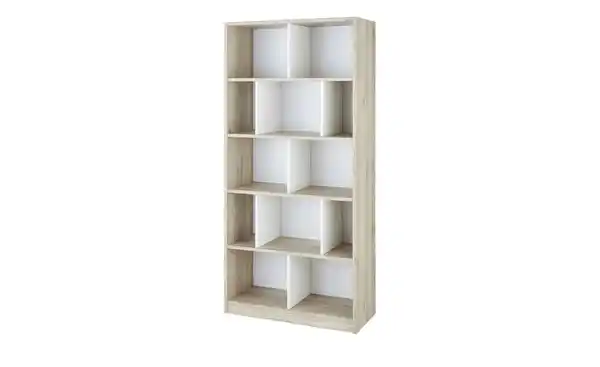 Bild 1 von Standregal  Cariba ¦ holzfarben ¦ Maße (cm): B: 90 H: 199 T: 38 Babyzimmer & Kinderzimmer > Kinderzimmermöbel > Kinderregale & Wandboards - Sconto