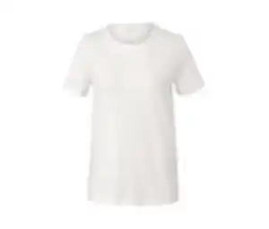 Basic T-Shirt, weiß