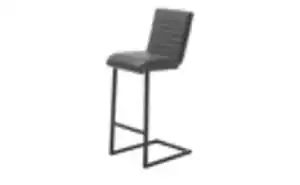 Barstuhl  Kian ¦ grau ¦ Maße (cm): B: 41 H: 112 T: 66 Hocker & Bänke > Hocker - Sconto