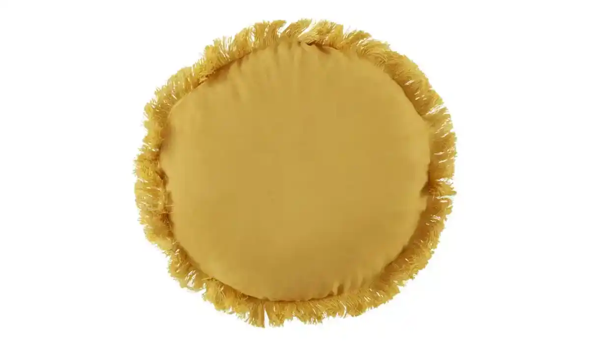 Bild 2 von Kissen  Folklore ¦ gelb ¦ Maße (cm): B: 40  Ø: [40.0] Heimtextilien > Kissen > Dekokissen - Möbel Kraft