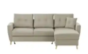 Ecksofa  Carla ¦ beige ¦ Maße (cm): B: 230 H: 93 T: 159 Polstermöbel > Sofas > Ecksofas - Möbel Kraft