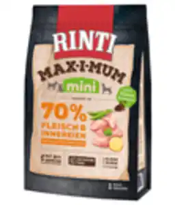 Rinti Trockenfutter für Hunde MAX-I-MUM Mini, Adult, Huhn