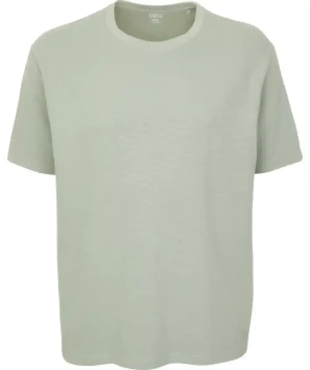 Bild 1 von T-Shirt aus Baumwolle, X-Mail, Rundhalsausschnitt, hellgrün