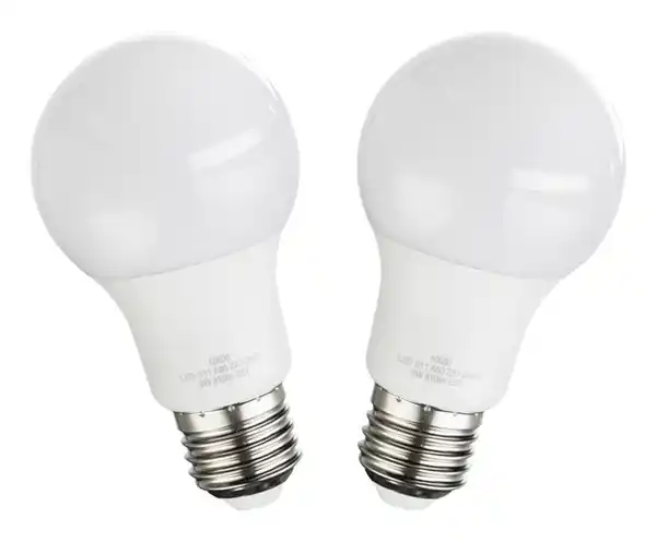 Bild 1 von LED-Leuchtmittel 10600-2 max. 9 Watt, 2 Stück, Opal