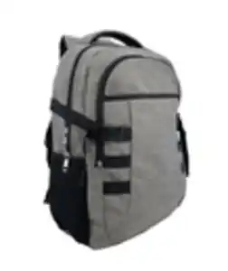 Laptop-Rucksack, ALL ACC Accessory, ca. 33 x 11 x 44 cm, grau