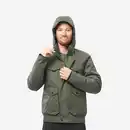 Bild 1 von Winterjacke Herren Blouson bis -10°C wasserdicht Winterwandern - SH500 Braun|grün