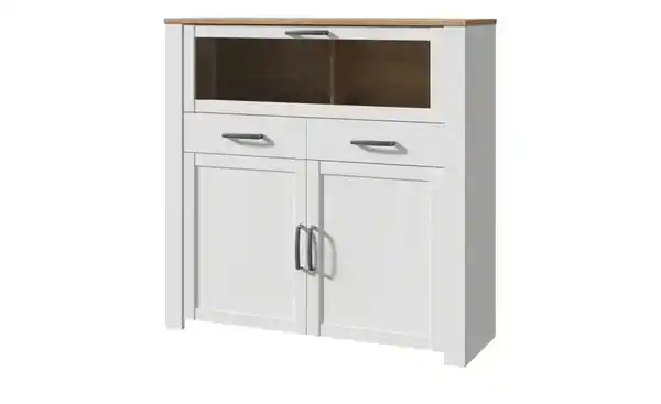 Bild 1 von Barschrank ¦ Maße (cm): B: 126,4 H: 125,4 T: 42 Kommoden & Sideboards > Highboards - Möbel Kraft