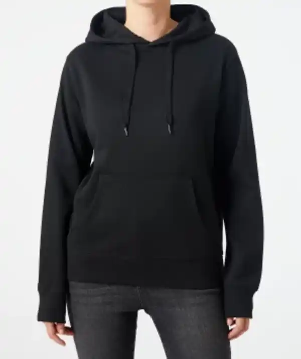 Bild 1 von Sweatshirt mit Kapuze, Janina, Tunnelzug, schwarz