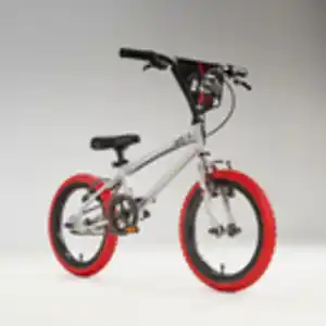 Kinderfahrrad 16 Zoll Wipe 500 grau Grau|rot|schwarz