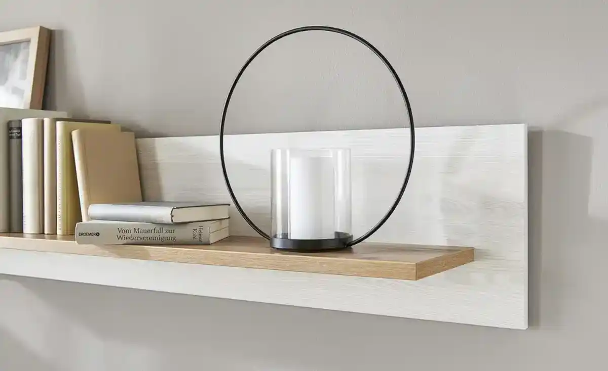 Bild 2 von Wandboard ¦ weiß ¦ Maße (cm): B: 160 H: 29 T: 22 Regale > Wandregale - Möbel Kraft