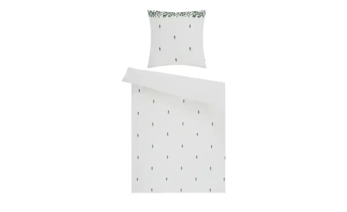 Bild 1 von como Satin Bettwäsche  Fallklore ¦ grau ¦ Maße (cm): B: 135 Bettwaren > Bettwäsche-Sets > Ganzjahresbettwäsche - Möbel Kraft