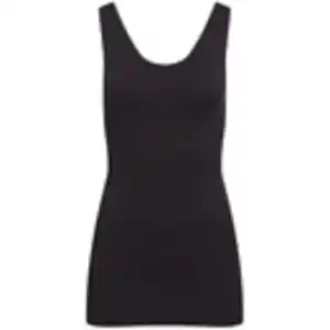 Damen Shapewear-Unterhemd mit breiten Trägern SCHWARZ