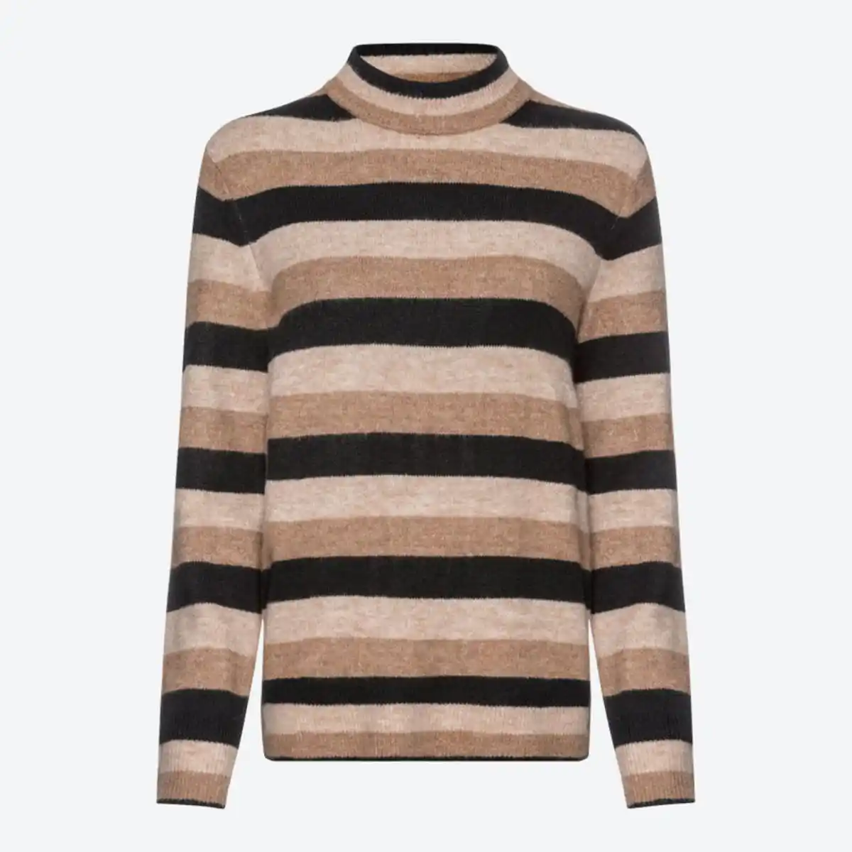 Bild 1 von Damen-Pullover mit farbigen Streifen, Light-brown