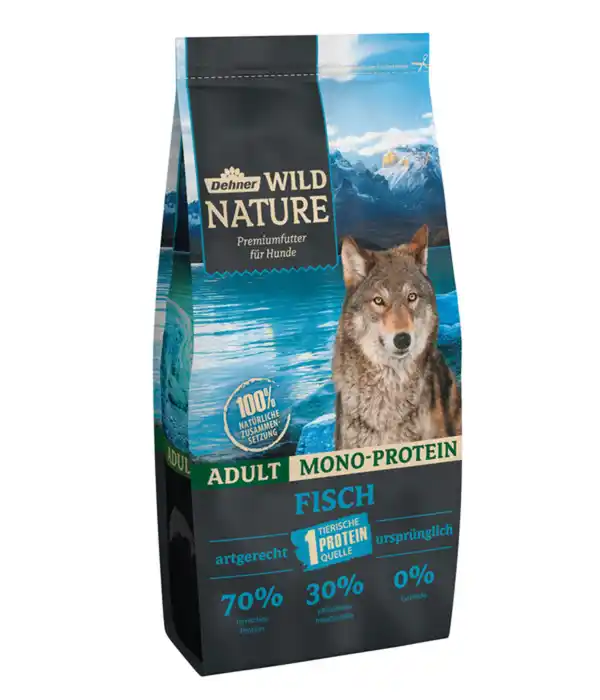 Bild 1 von Dehner Wild Nature Trockenfutter für Hunde Mono-Protein, Adult