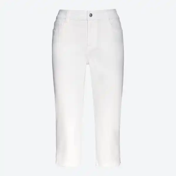 Bild 1 von Damen-Caprihose im 5-Pocket-Style, White