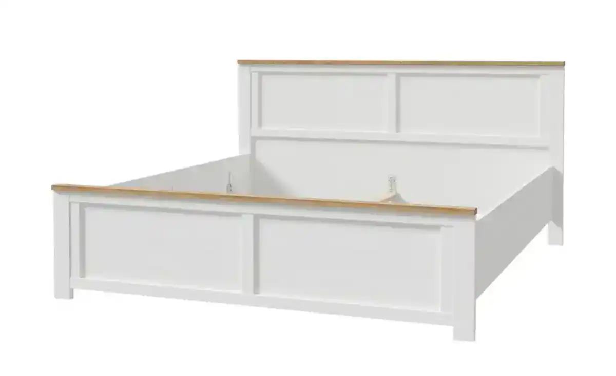 Bild 3 von Doppelbett ¦ weiß ¦ Maße (cm): B: 198 H: 103 Betten > Bettgestelle - Möbel Kraft