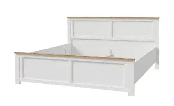 Bild 3 von Doppelbett ¦ weiß ¦ Maße (cm): B: 198 H: 103 Betten > Bettgestelle - Möbel Kraft