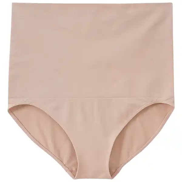 Bild 1 von Damen Shapewear-Slip mit hoher Taille BEIGE