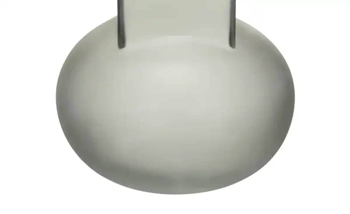 Bild 2 von Vase ¦ grau ¦ Glas  ¦ Maße (cm): H: 34  Ø: [16.0] Dekoration > Vasen - Möbel Kraft