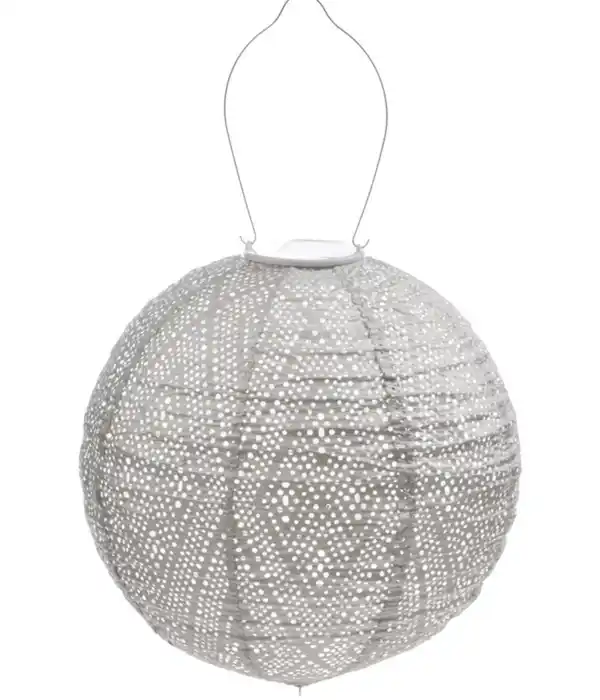 Bild 1 von Lumiz Solar-Lampion Round Ikat, ca. Ø30/H29 cm