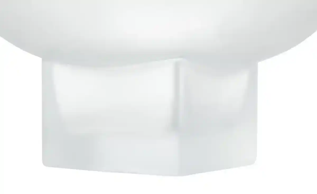 Bild 2 von Vase ¦ weiß ¦ Glas  ¦ Maße (cm): H: 18  Ø: [23.5] Dekoration > Vasen - Möbel Kraft