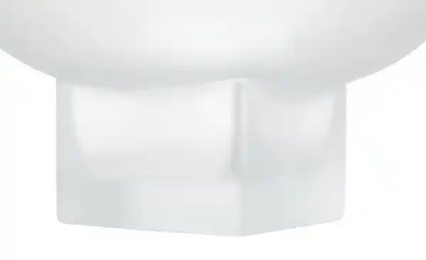 Bild 2 von Vase ¦ weiß ¦ Glas  ¦ Maße (cm): H: 18  Ø: [23.5] Dekoration > Vasen - Möbel Kraft