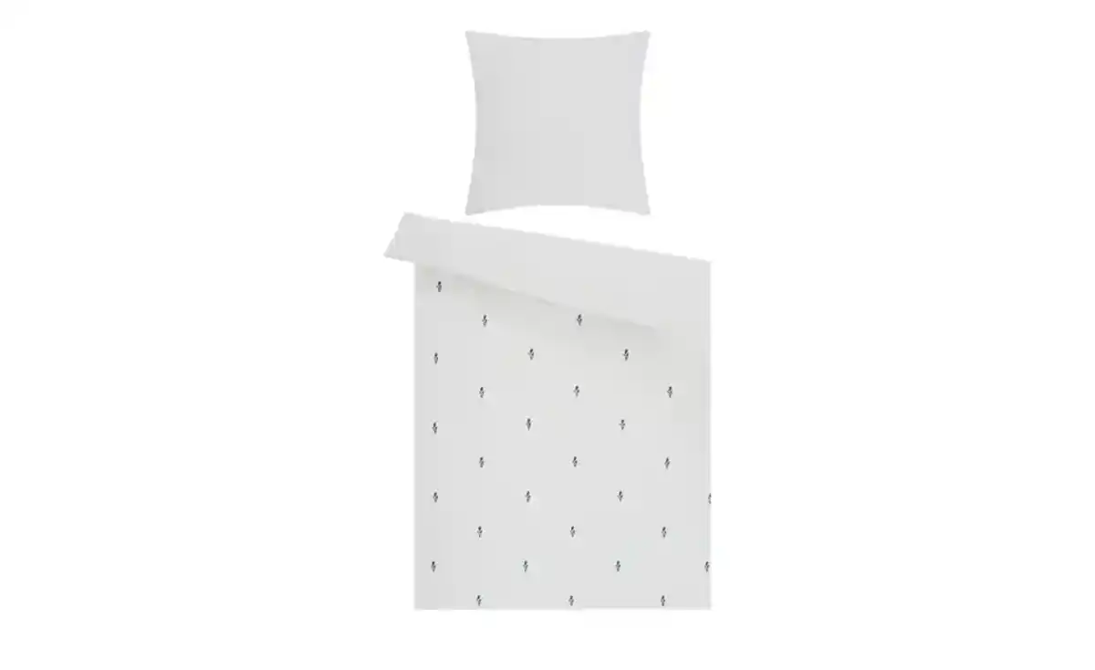Bild 2 von como Satin Bettwäsche  Fallklore ¦ grau ¦ Maße (cm): B: 135 Bettwaren > Bettwäsche-Sets > Ganzjahresbettwäsche - Möbel Kraft