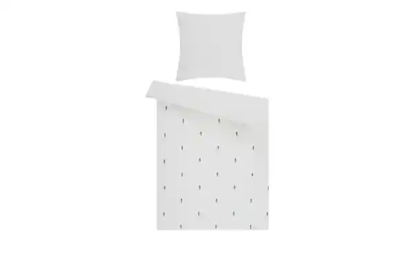 Bild 2 von como Satin Bettwäsche  Fallklore ¦ grau ¦ Maße (cm): B: 135 Bettwaren > Bettwäsche-Sets > Ganzjahresbettwäsche - Möbel Kraft