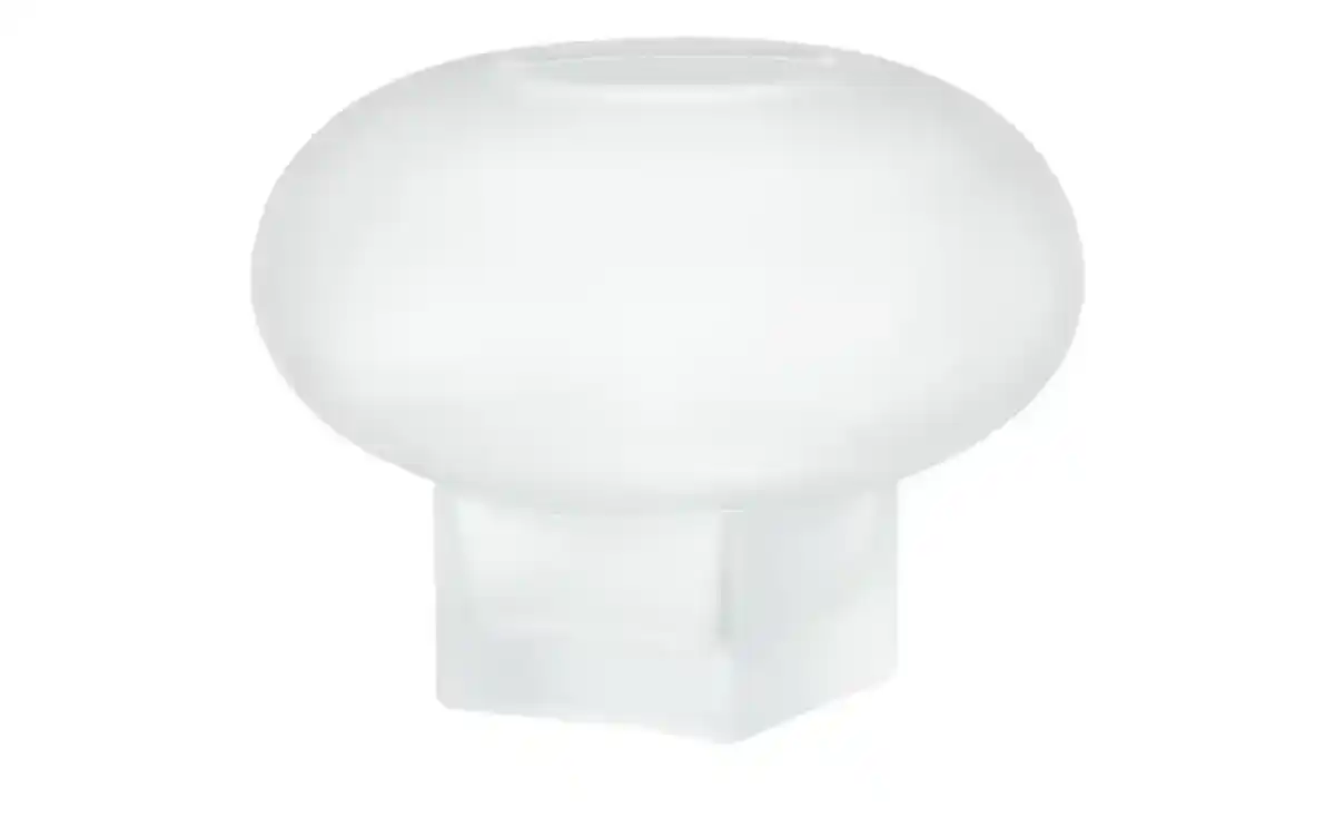 Bild 3 von Vase ¦ weiß ¦ Glas  ¦ Maße (cm): H: 18  Ø: [23.5] Dekoration > Vasen - Möbel Kraft